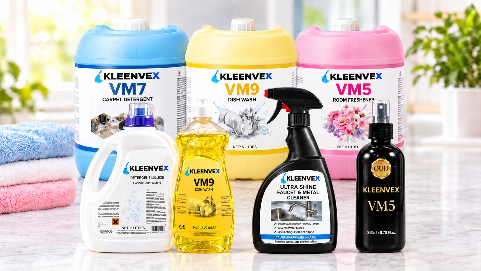 The Kleenvex product range